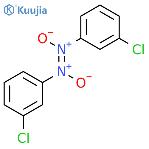 Diazene, bis(3-chlorophenyl)-, 1,2-dioxide, (1E)- structure