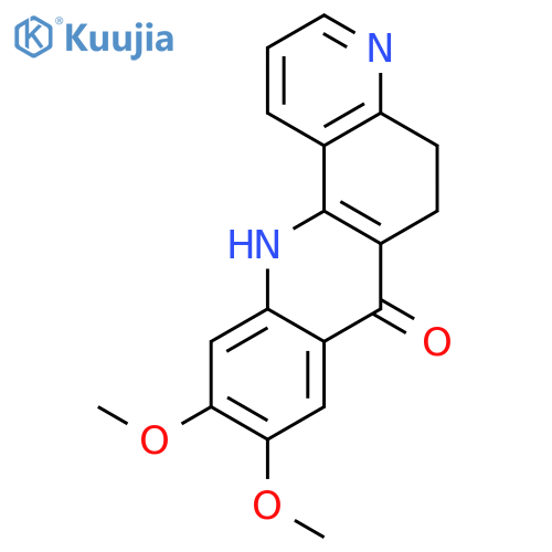 Benzo[b][1,7]phenanthrolin-7(5H)-one, 6,12-dihydro-9,10-dimethoxy- structure