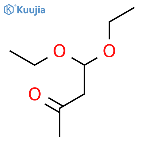 4,4-diethoxybutan-2-one structure