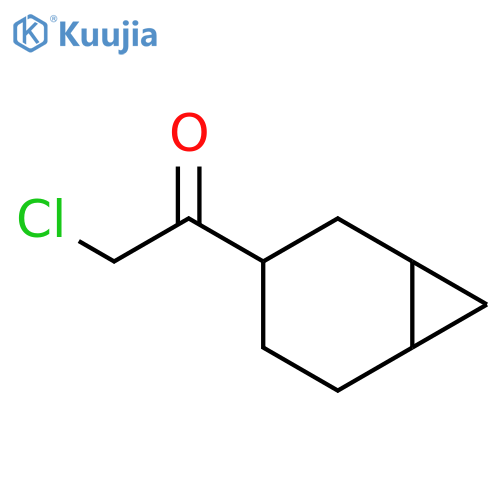 1-{bicyclo4.1.0heptan-3-yl}-2-chloroethan-1-one, Mixture of diastereomers structure