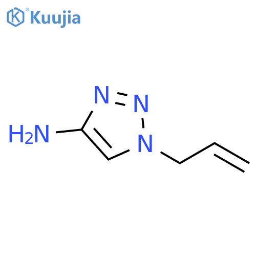 1H-1,2,3-Triazol-4-amine, 1-(2-propen-1-yl)- structure