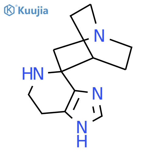 3',5',6',7'-tetrahydro-4-azaspirobicyclo2.2.2octane-2,4'-imidazo4,5-cpyridine structure