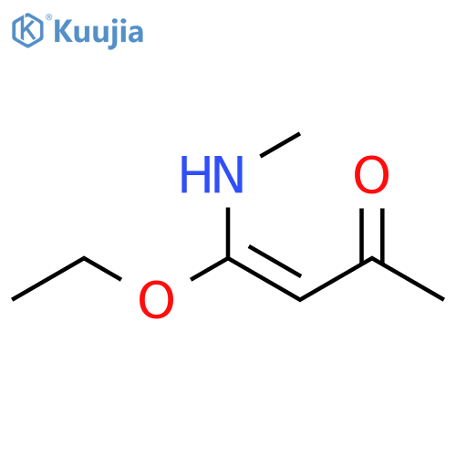 3-Buten-2-one,4-ethoxy-4-(methylamino)-, (3E)- structure