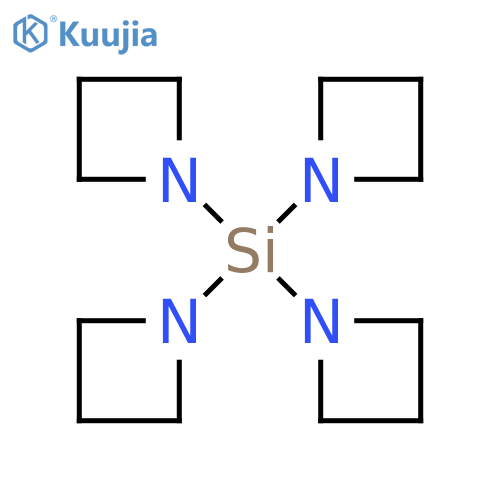 Azetidine, 1,1',1'',1'''-silanetetrayltetrakis- structure