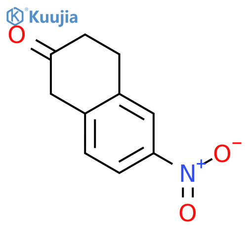 6-Nitro-3,4-dihydro-1H-naphthalen-2-one structure