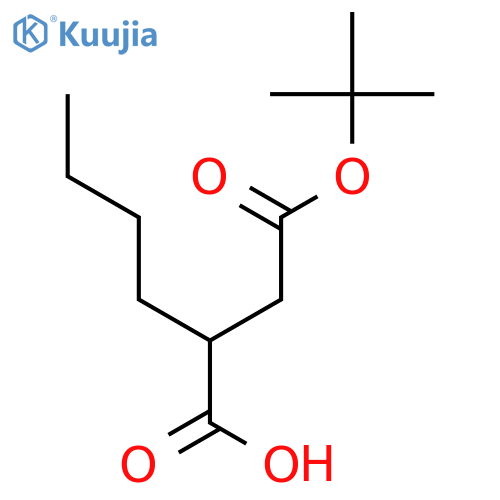(R)-(+)-2-Butylbutanedioic acid 4-tert-butyl ester structure