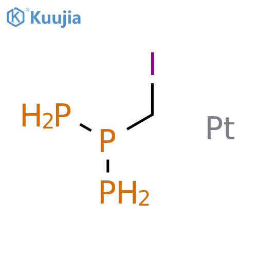 Platinum, [(iodomethyl)phosphinidene]bis(phosphine)- structure
