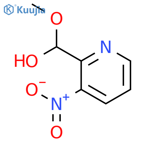 Methoxy(3-nitropyridin-2-yl)methanol structure