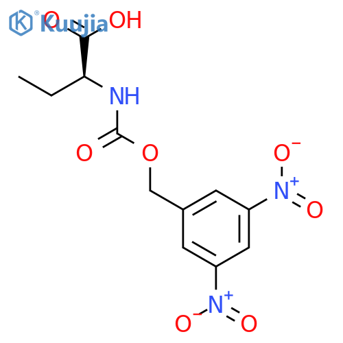 Butanoic acid, 2-[[[(3,5-dinitrophenyl)methoxy]carbonyl]amino]-, (2S)- structure