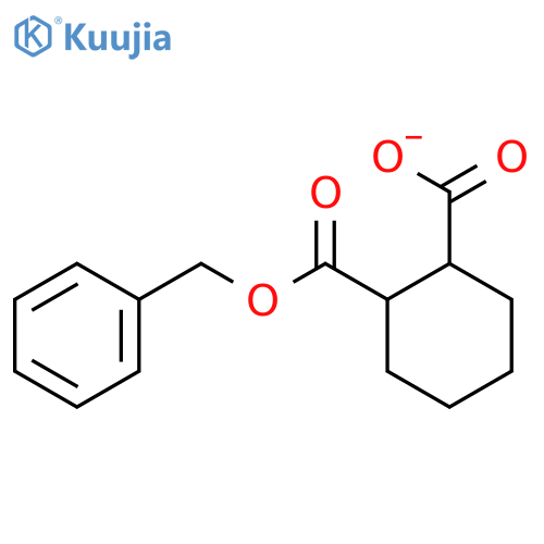 2-(Benzyloxycarbonyl)cyclohexanecarboxylic acid structure