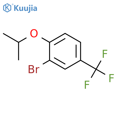 2-bromo-1-(propan-2-yloxy)-4-(trifluoromethyl)benzene structure