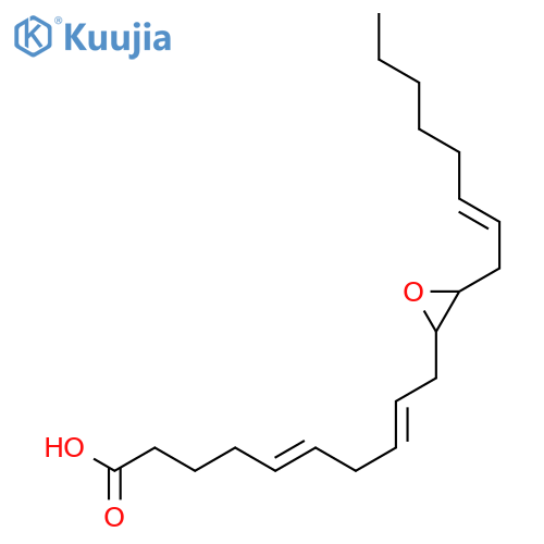 5,8-Decadienoic acid, 10-[3-(2Z)-2-octenyloxiranyl]-, (5Z,8Z)- structure