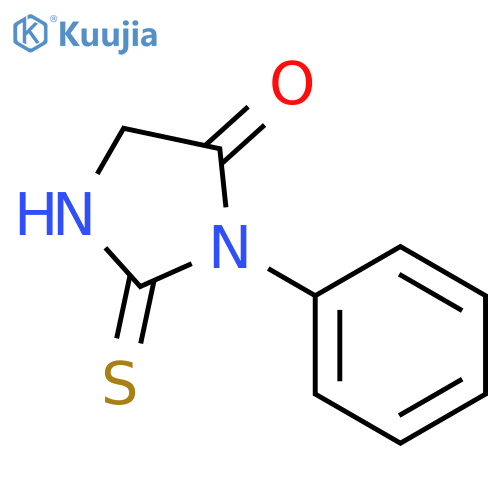 3-phenyl-2-sulfanylideneimidazolidin-4-one structure