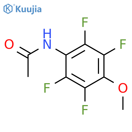 Acetamide, N-(2,3,5,6-tetrafluoro-4-methoxyphenyl)- structure