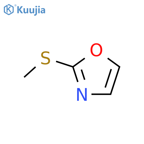 2-(Methylthio)oxazole structure
