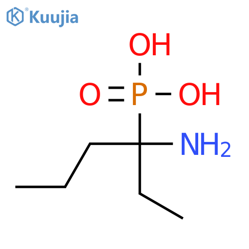 Phosphonic acid, (1-amino-1-ethylbutyl)- structure