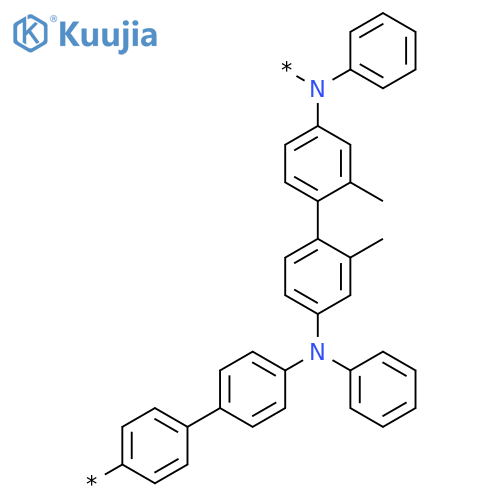 POLY[(PHENYLIMINO)(2,2'-DIMETHYL[1,1'-BIPHENYL]-4,4'-DIYL)(PHENYLIMINO)[1,1'-BIPHENYL]-4,4'-DIYL] structure