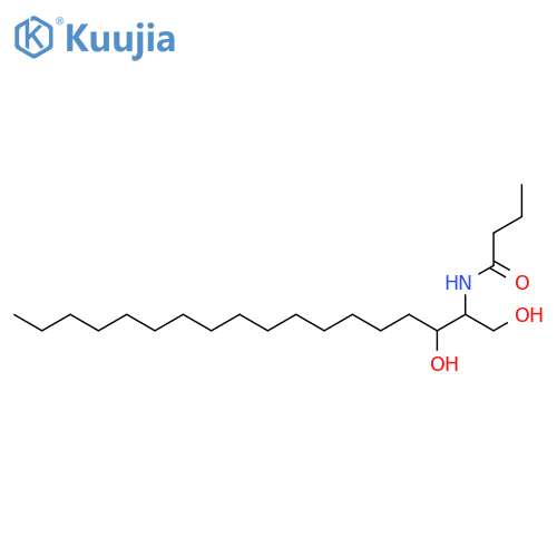 Butanamide, N-[2-hydroxy-1-(hydroxymethyl)heptadecyl]- structure