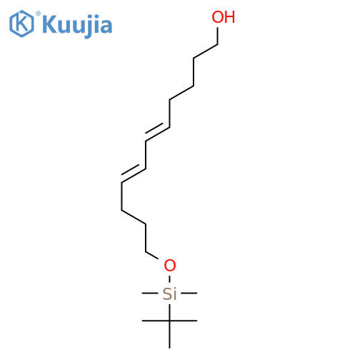 5,7-Undecadien-1-ol, 11-[[(1,1-dimethylethyl)dimethylsilyl]oxy]-, (E,E)- structure