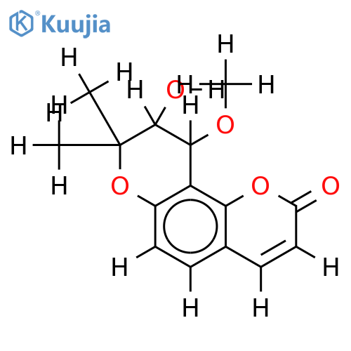 (+)-cis-methylkhellactone structure
