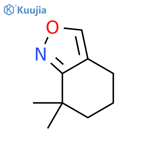 2,1-Benzisoxazole,4,5,6,7-tetrahydro-7,7-dimethyl- structure