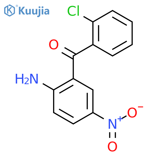 2-Amino-5-nitro-2'-chlorobenzophenone structure