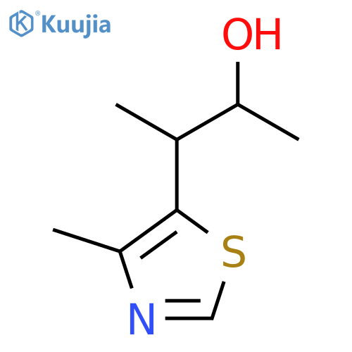 3-(4-Methyl-1,3-thiazol-5-yl)butan-2-ol structure