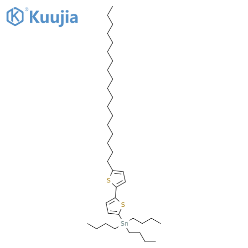 Stannane, tributyl(5'-octadecyl[2,2'-bithiophen]-5-yl)- structure