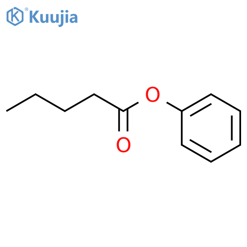 phenyl pentanoate structure