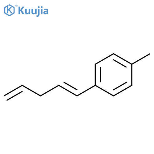 Benzene, 1-methyl-4-(1E)-1,4-pentadienyl- structure