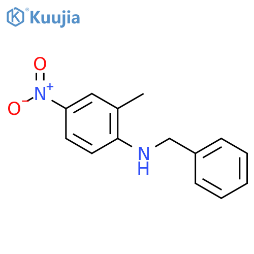 n-N-Benzyl-2-methyl-4-nitroaniline structure