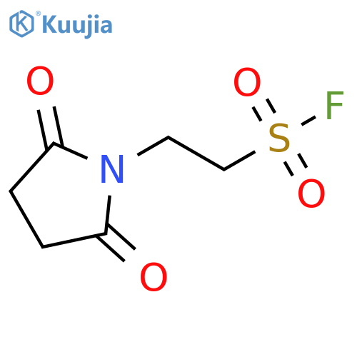 1-Pyrrolidineethanesulfonyl fluoride, 2,5-dioxo- structure