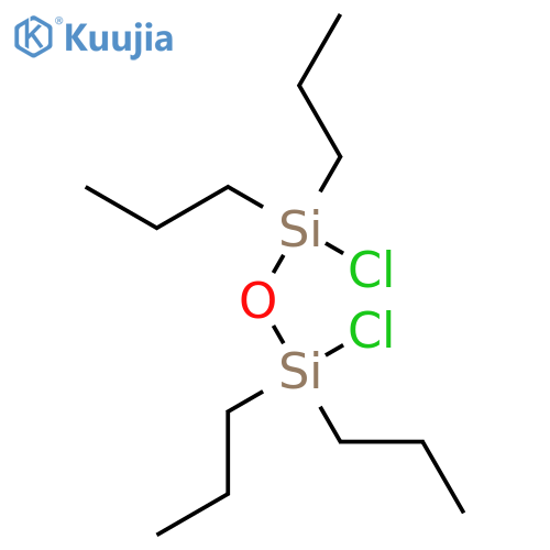 Disiloxane, 1,3-dichloro-1,1,3,3-tetrapropyl- structure
