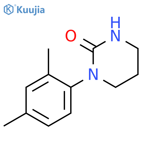 1-(2,4-dimethylphenyl)-1,3-diazinan-2-one structure
