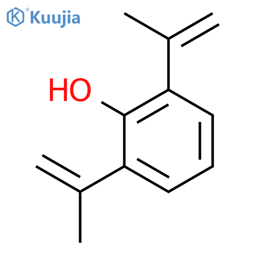 Phenol, 2,6-bis(1-methylethenyl)- structure