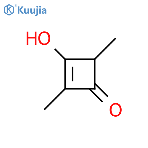 2-Cyclobuten-1-one, 3-hydroxy-2,4-dimethyl- structure