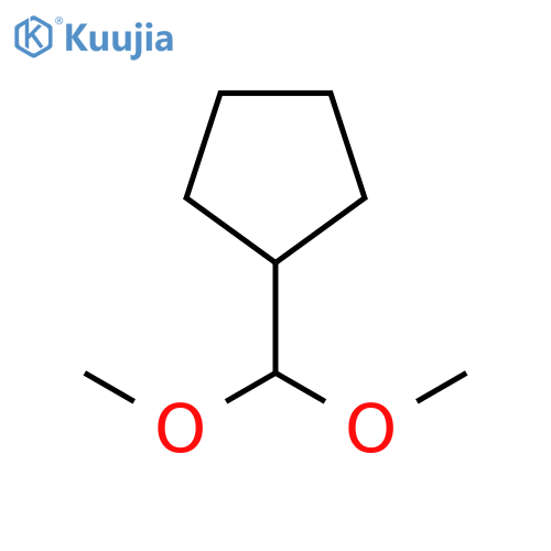 Cyclopentane, (dimethoxymethyl)- structure