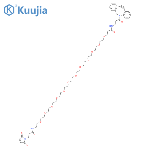 DBCO-NHCO-PEG12-maleimide structure