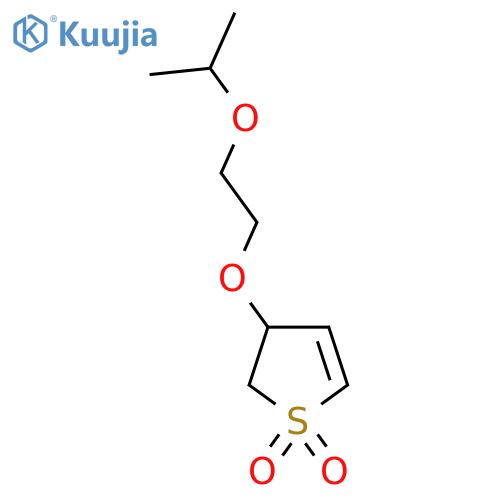 3-2-(propan-2-yloxy)ethoxy-2,3-dihydro-1lambda6-thiophene-1,1-dione structure