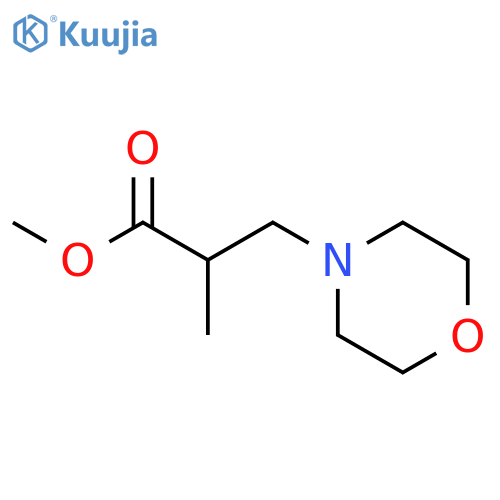 Methyl α-Methyl-4-morpholinepropionate structure