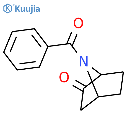 7-Azabicyclo[2.2.1]heptan-2-one, 7-benzoyl- structure