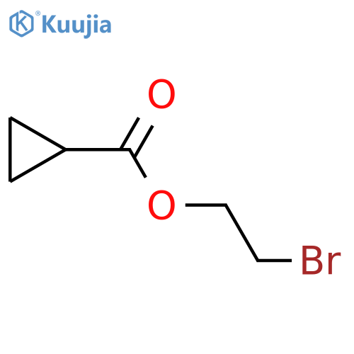 2-Bromoethyl cyclopropanecarboxylate structure