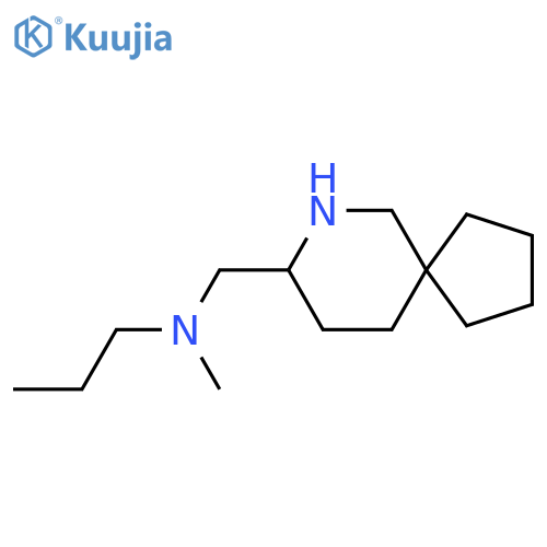 ({7-Azaspiro[4.5]decan-8-yl}methyl)(methyl)propylamine structure