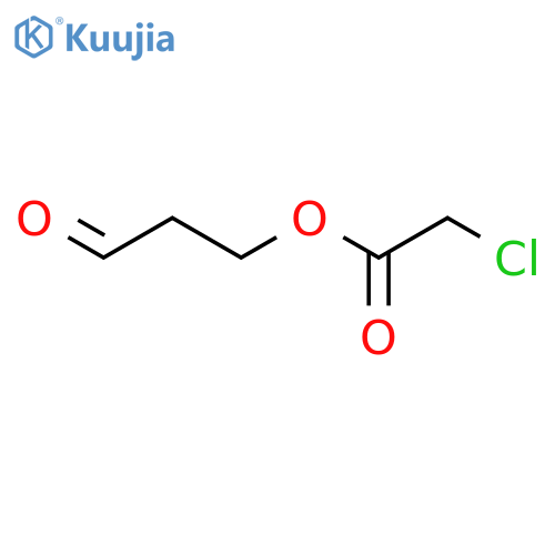 Acetic acid, chloro-, 3-oxopropyl ester structure