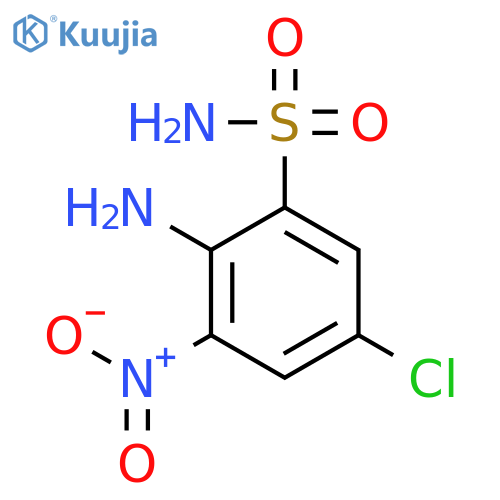Benzenesulfonamide, 2-amino-5-chloro-3-nitro- structure