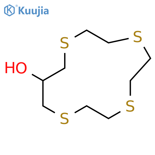 1,4,7,10-Tetrathiacyclotridecan-12-ol structure