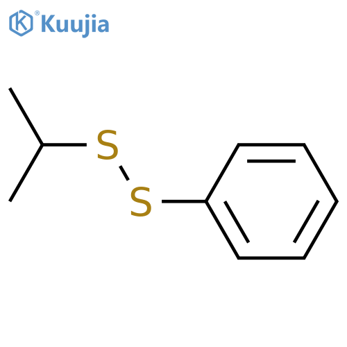 Disulfide, 1-methylethyl phenyl structure