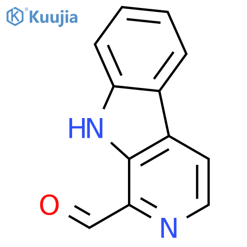 9H-pyrido3,4-bindole-1-carbaldehyde structure