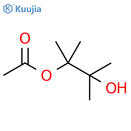 2,3-Butanediol, 2,3-dimethyl-, 2-acetate structure