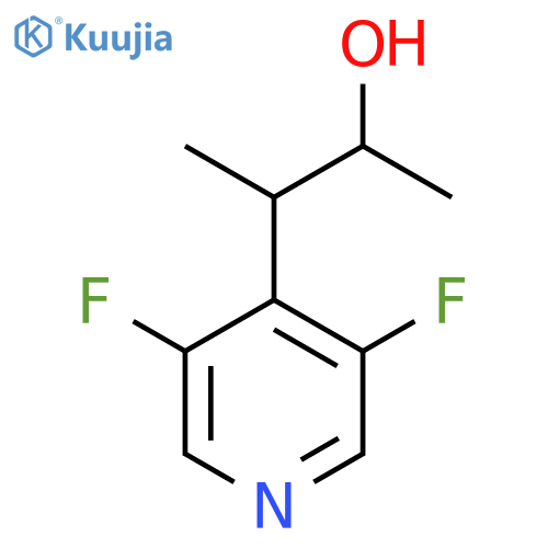 3-(3,5-difluoropyridin-4-yl)butan-2-ol structure